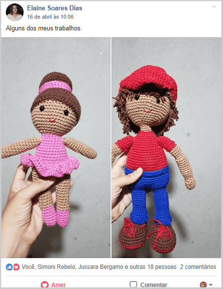 Amigurumi de Pessoas